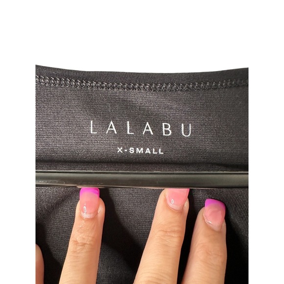 NEW Lalabu Simple Babywearing Black Soothe Shirt Tank Top Womens Sz XS X Small G - Picture 5 of 13